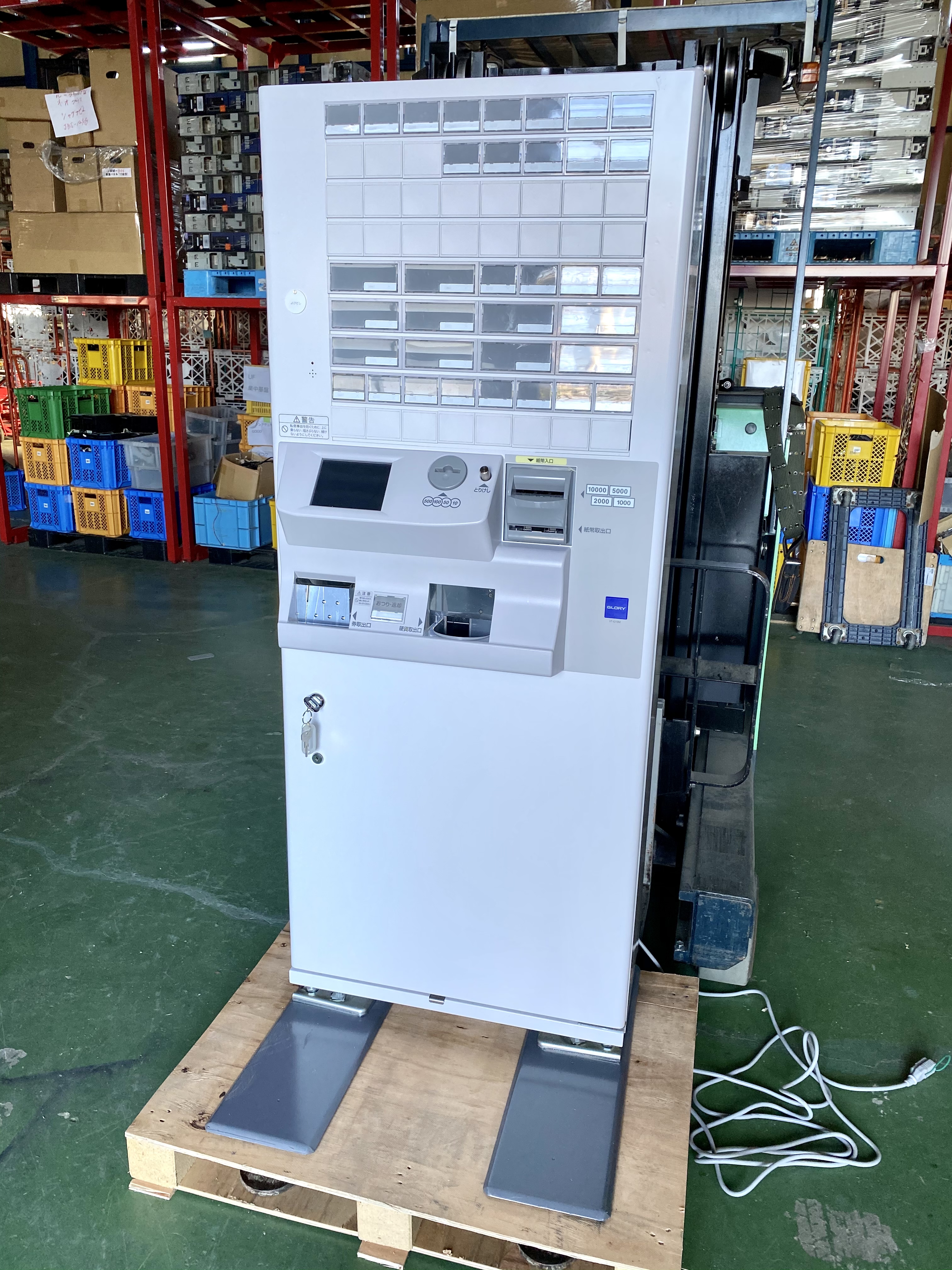 VT-G10M 券売機買取 グローリー自動食券機 高額査定 高値引取り